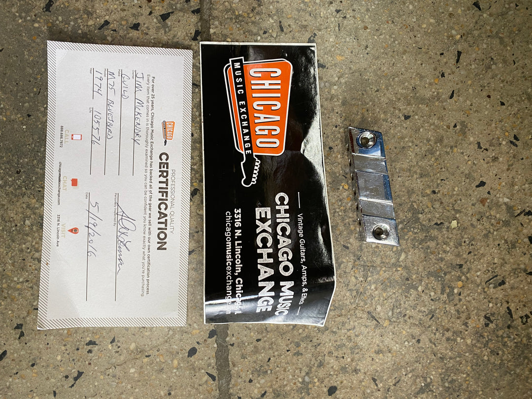 Guild USA 1974 M-75 Bluesbird Electric W/Bigsby W/case ***Pre Loved***