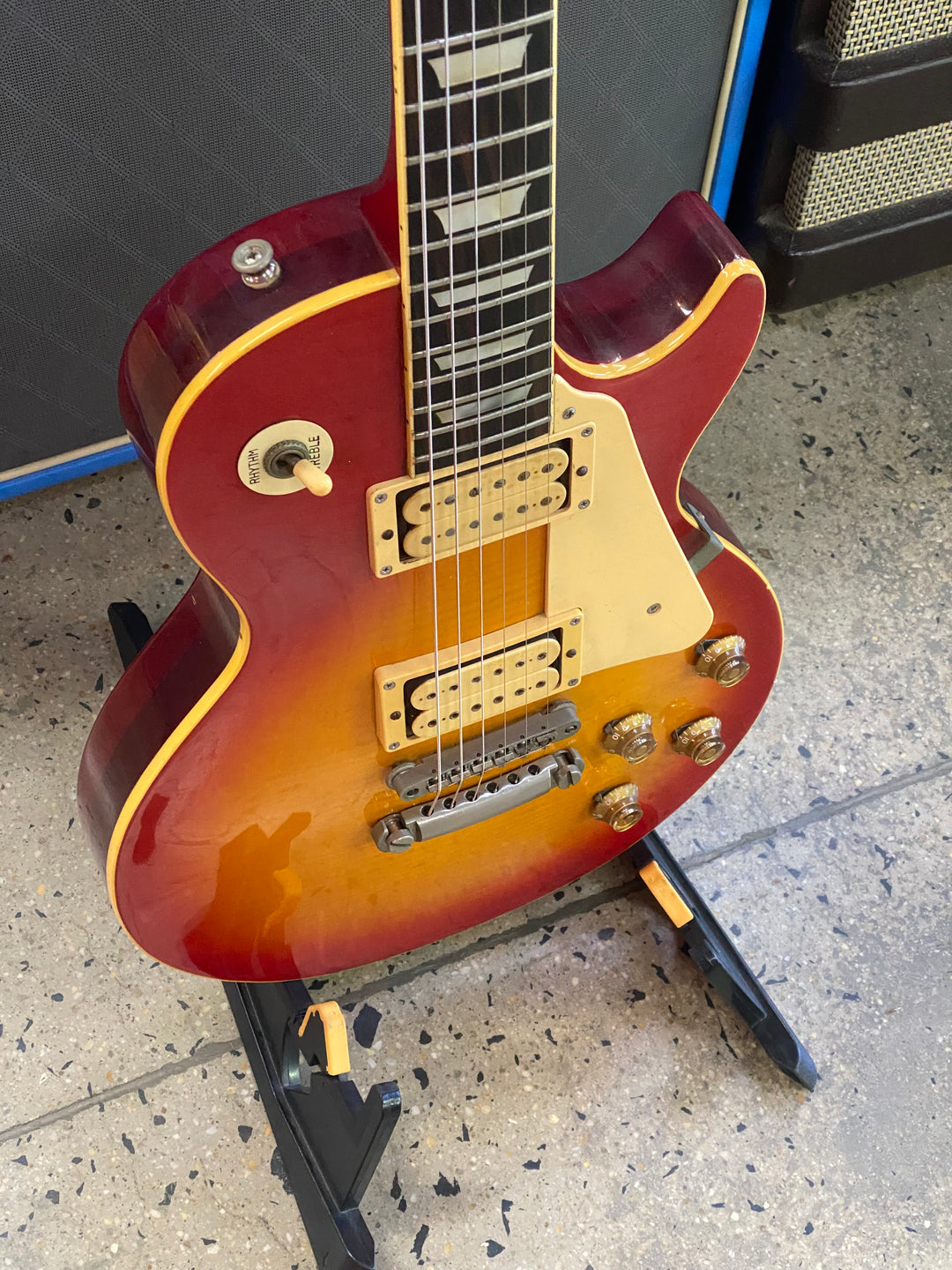 Aria Pro II 1980  LS-800 Leopard Electric Guitar w/bag | Sunburst ***pre loved***