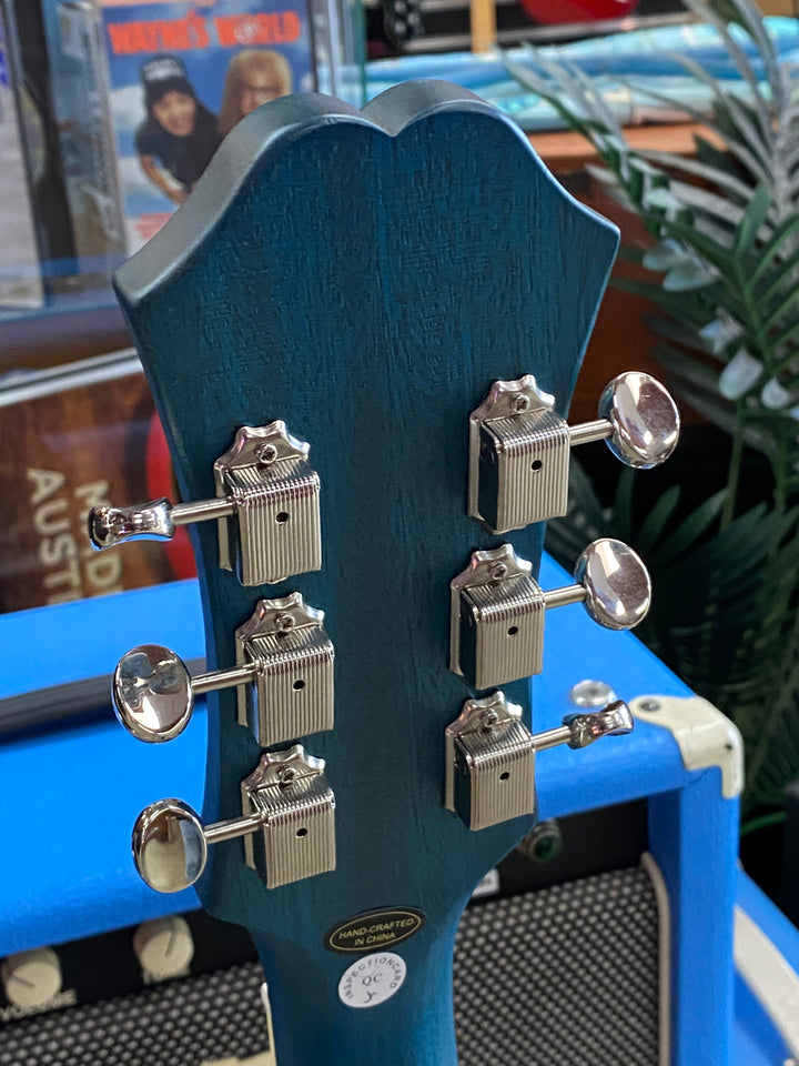 Epiphone 2021 Casino Archtop Hollowbody Worn Blue Denim ***Pre Loved***