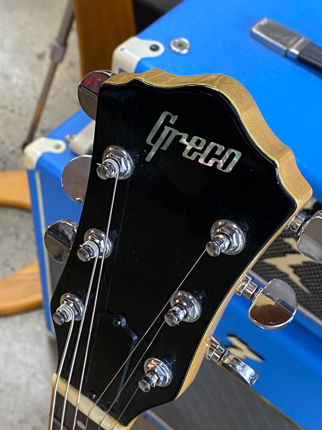 Greco 1977 MIJ MR-800 Mick Ralphs Natural W/case ***Pre Loved***