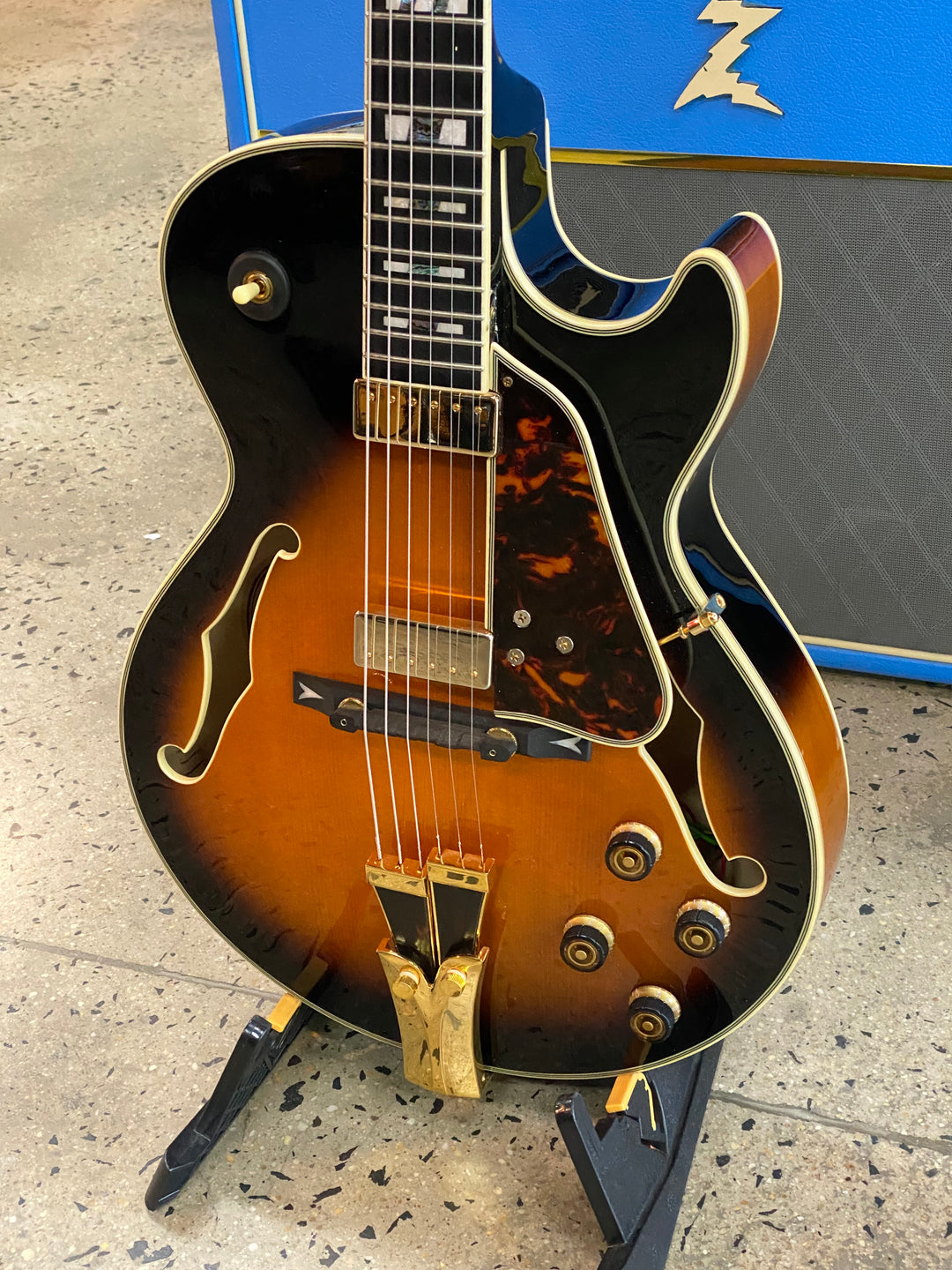 Ibanez George Benson GB10SE-BS w/case | Brown Sunburst ***Pre Loved***