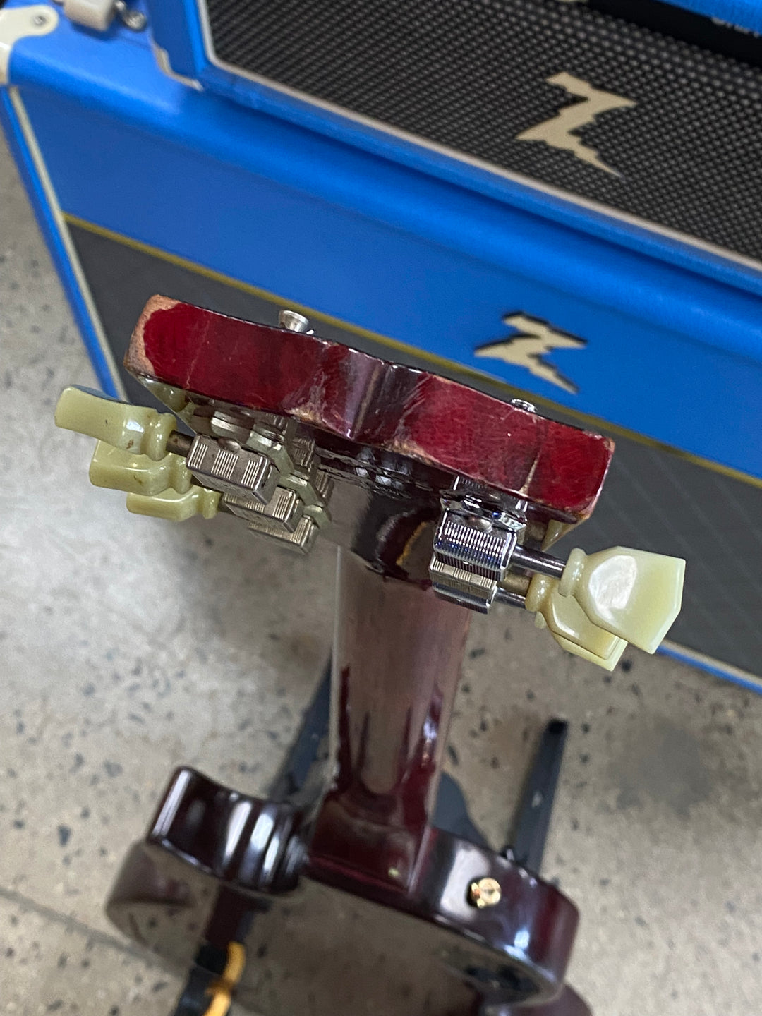 Gibson USA 1984 Les Paul Studio *modded* w/case | Wine Red **pre loved**