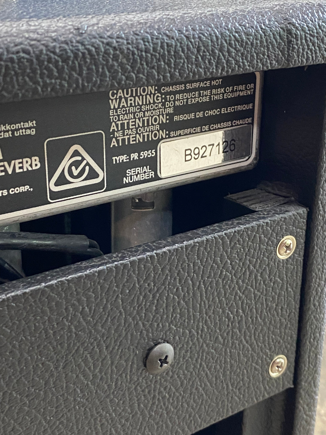 Fender 2023 '68 Custom Vibro Champ Reverb W/cover ***Pre Loved***