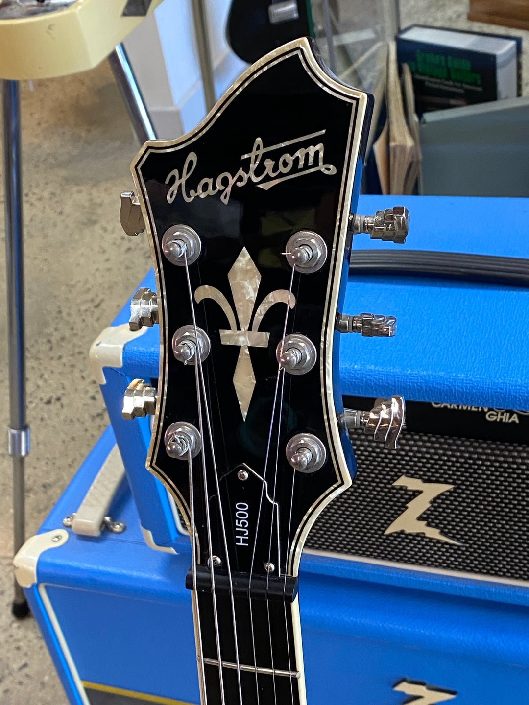 Hagstrom 2009 HJ500 *modded* | Black ***pre loved***