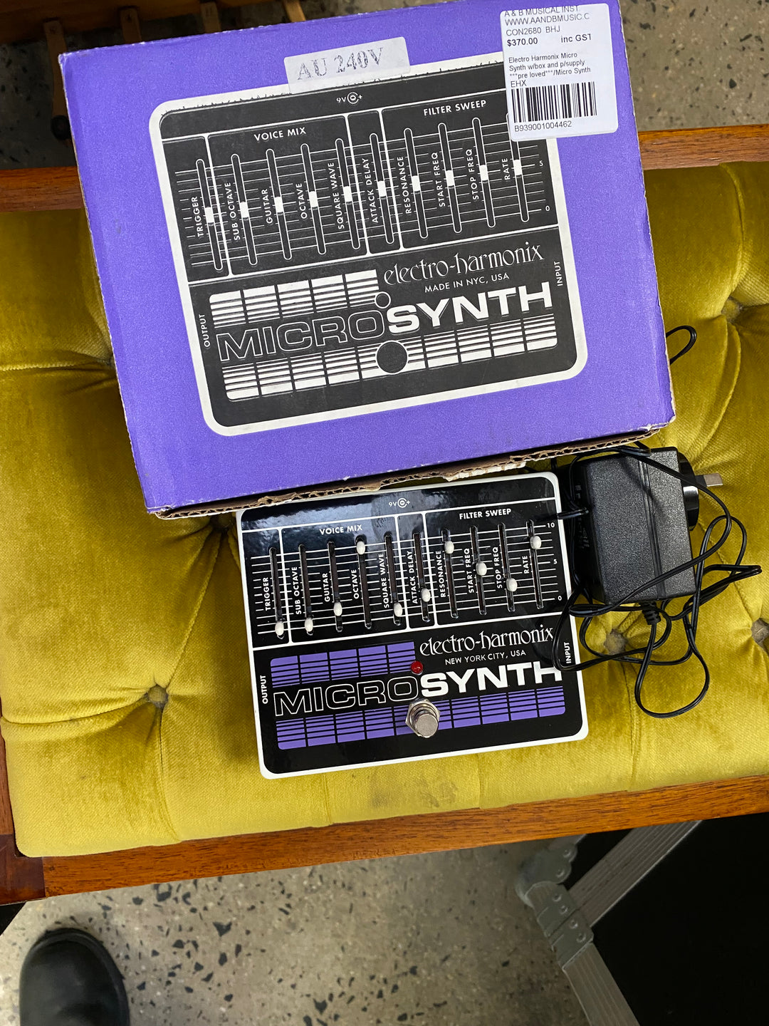 Electro Harmonix Micro Synth w/box and p/supply ***pre loved***