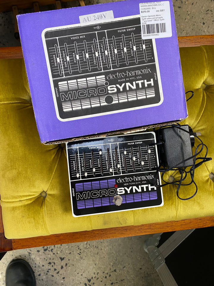 Electro Harmonix Micro Synth w/box and p/supply ***pre loved***
