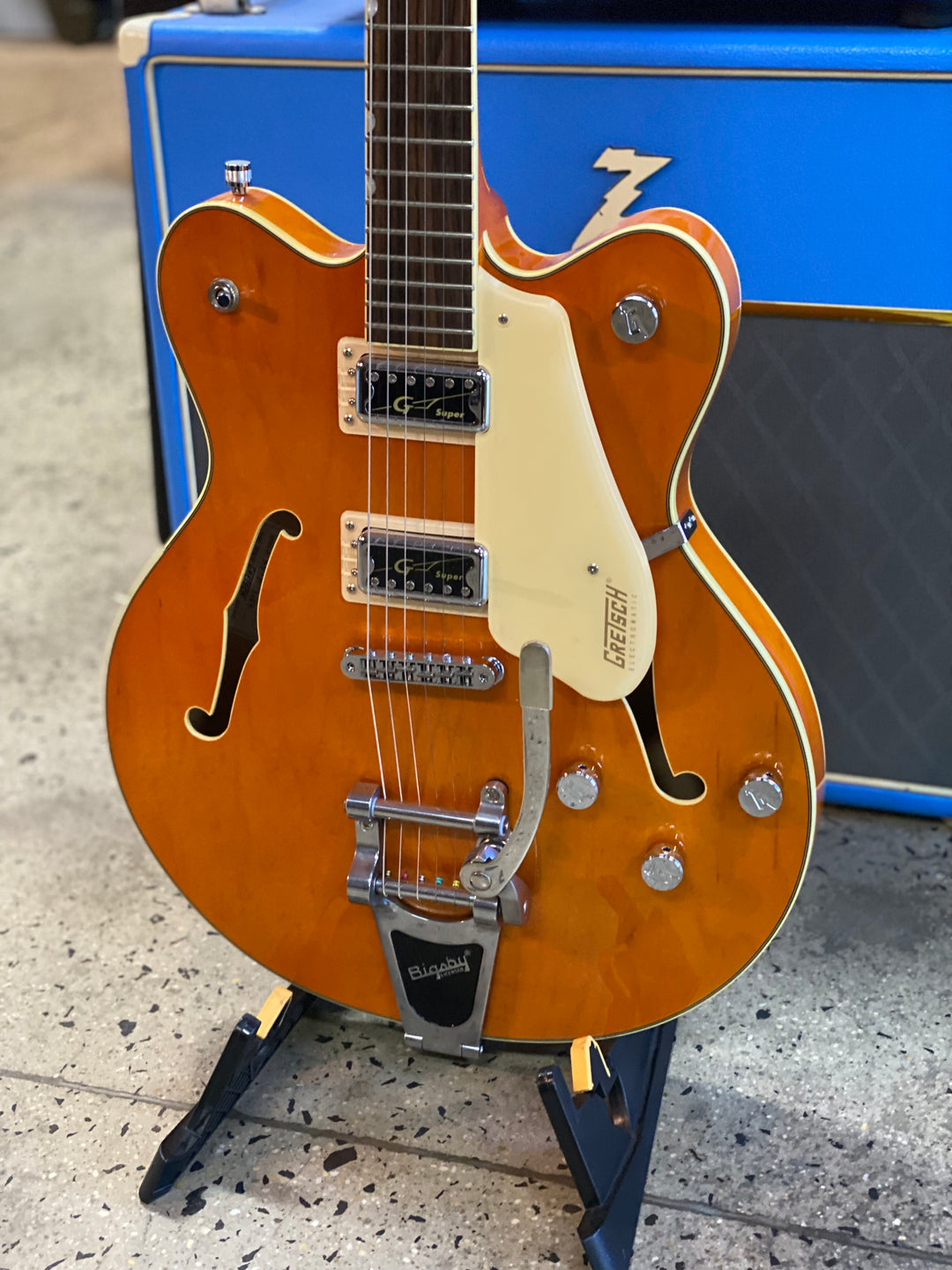 Gretsch 2018 G5622T w/bigsby w/bag | Orange ***Pre Loved***