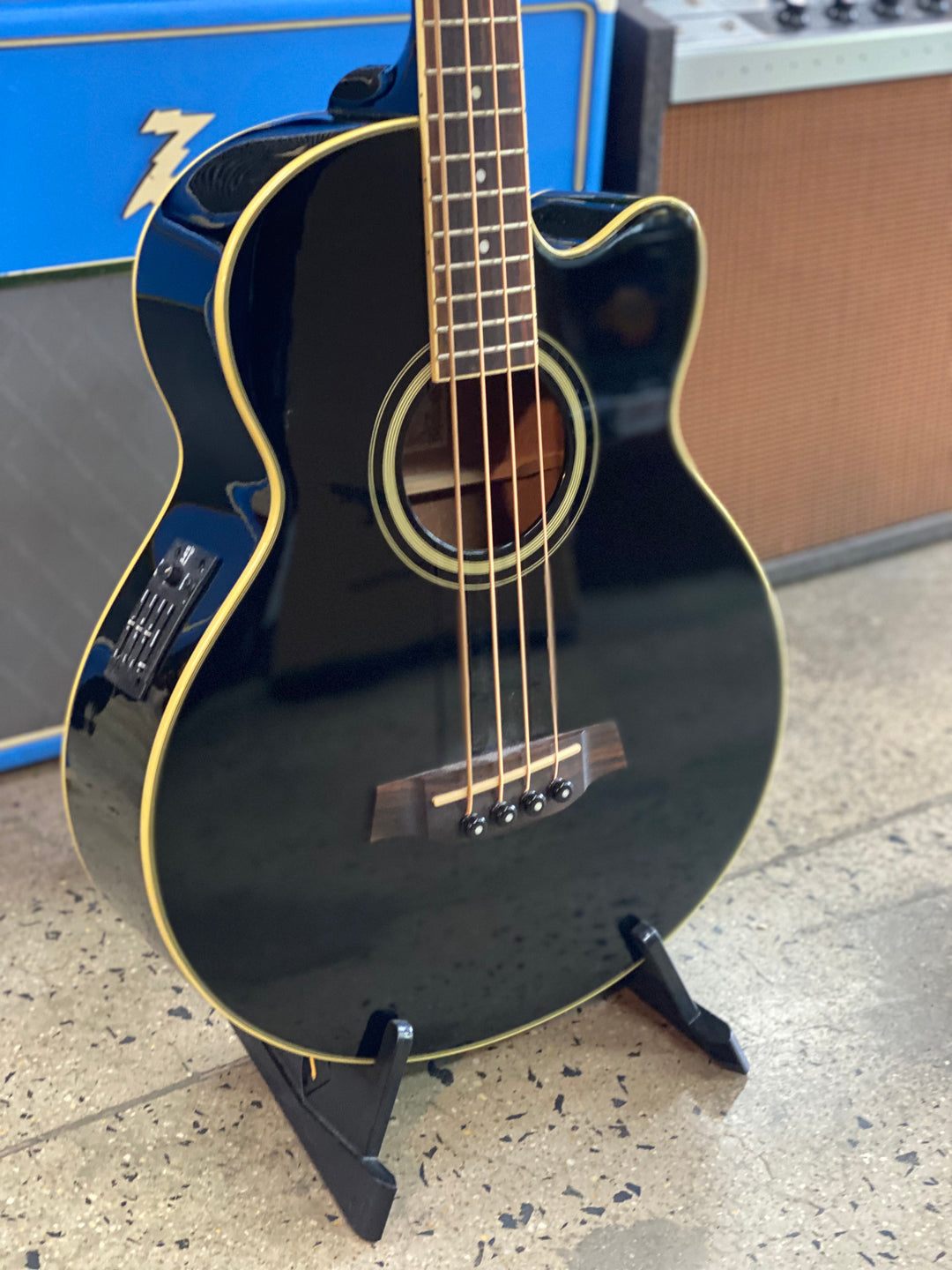 Ibanez AEB8K-BK Acoustic Bass ***Pre Loved**