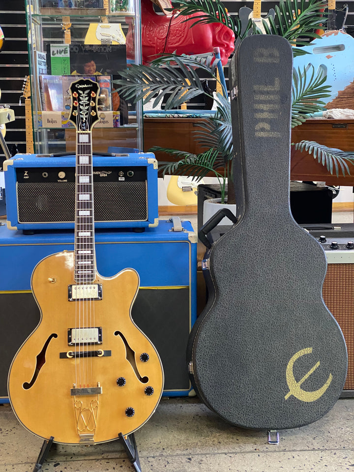 Epiphone MIK 1990 Emperor Joe Pass  *modded w/case | Natural ***pre loved***