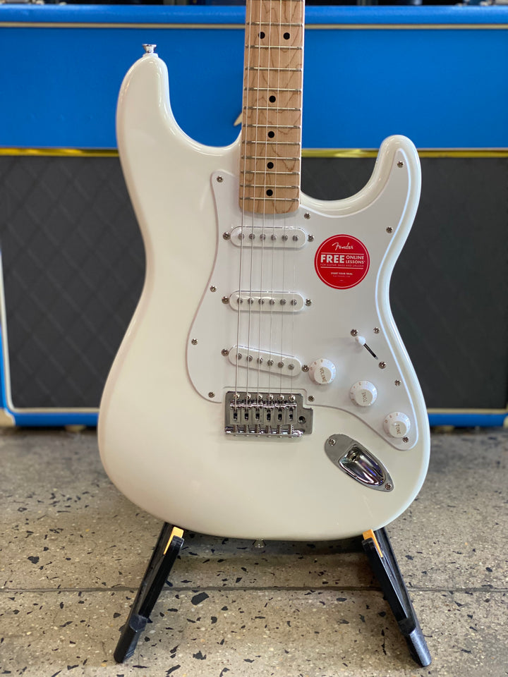 Squier FSR Sonic Strat MN | Arctic White