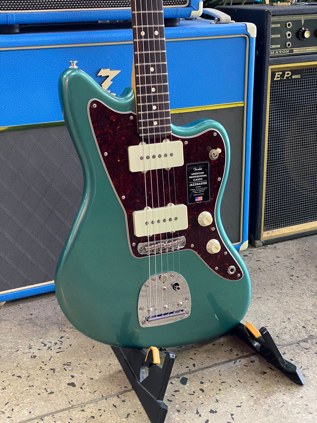 Fender American Pro Classic Jazzmaster RW | Faded Sherwood Green Metallic