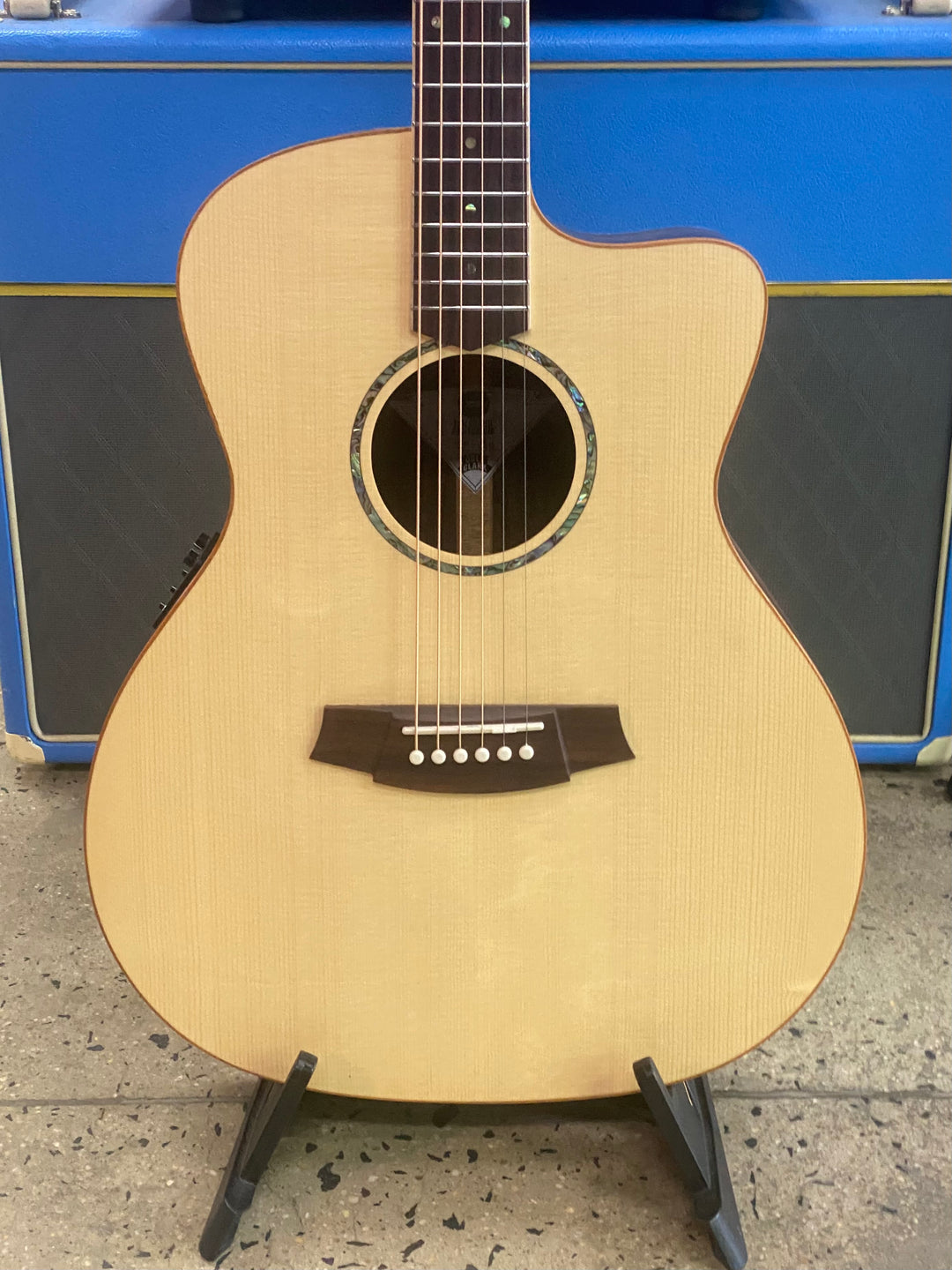Cole Clark Studio GA All Solid Euro Spruce Face Rosewood back & sides