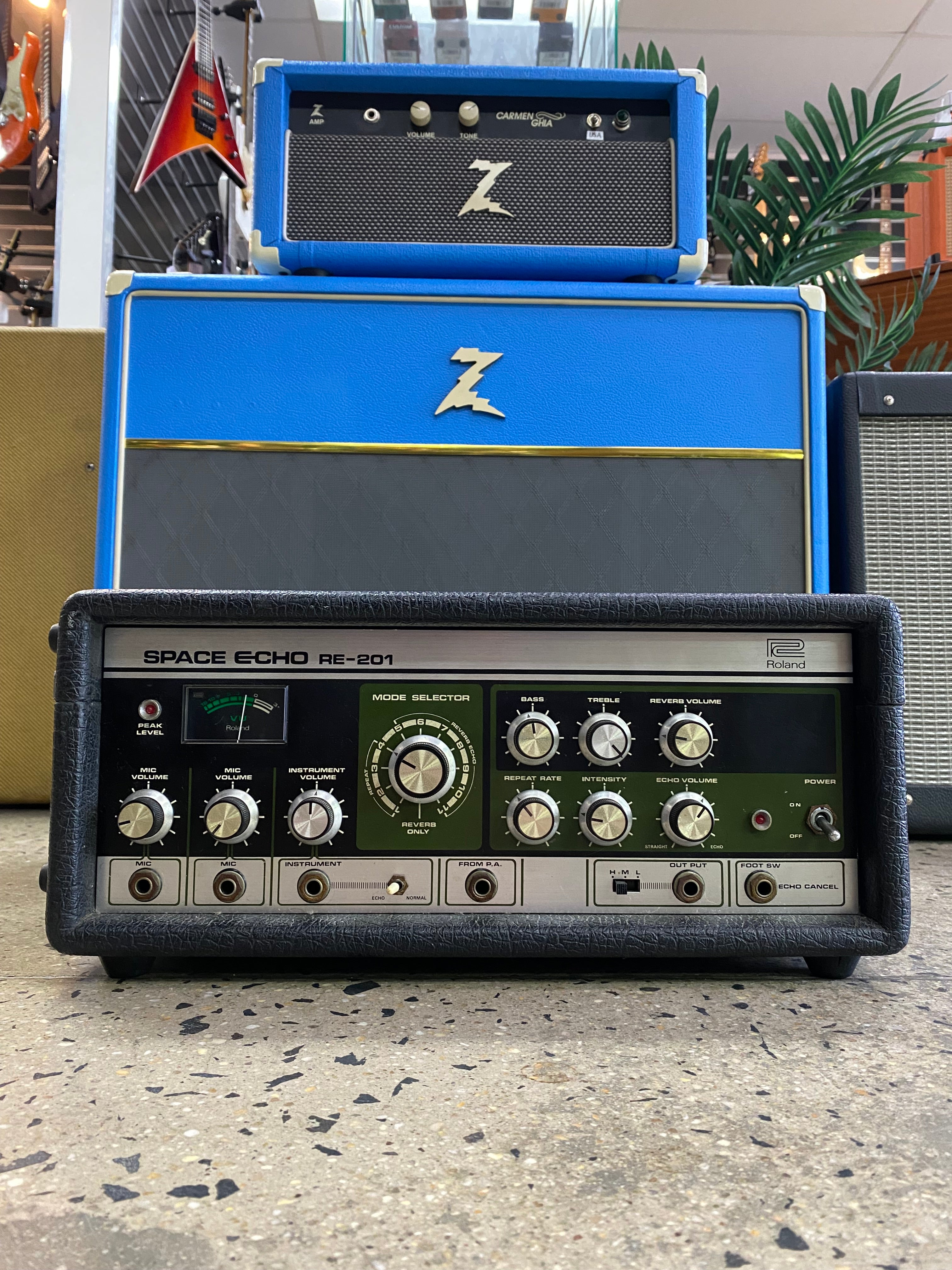 Roland RE-201 Space Echo 1979 MIJ 100v ***Pre Loved*** – A&B