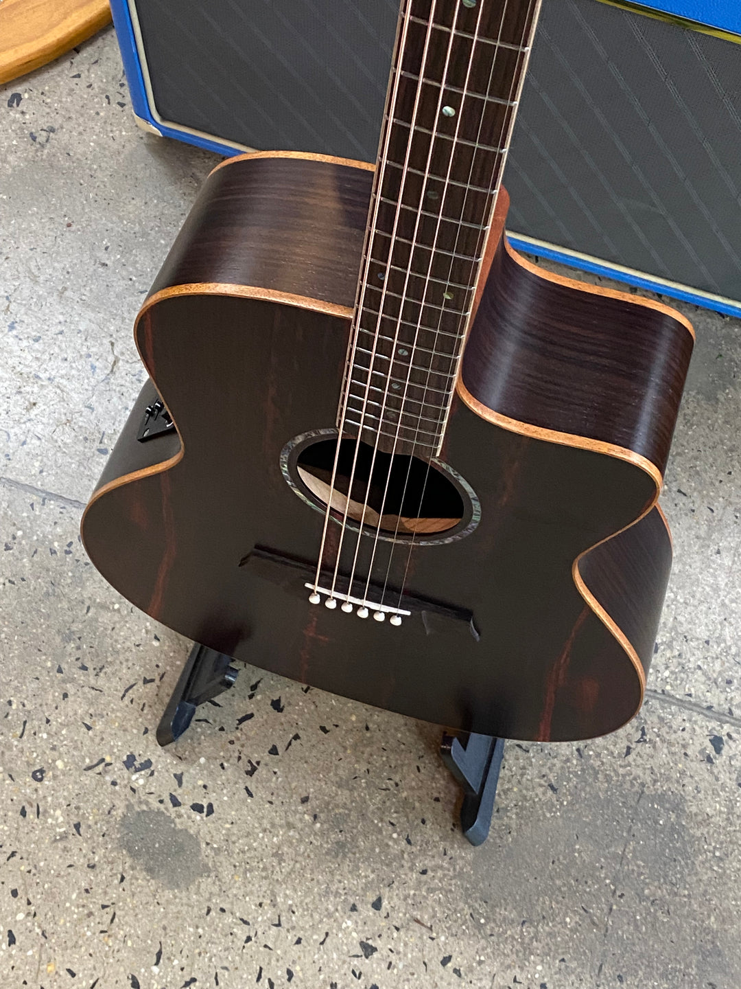 Cole Clark Studio CCSAN1EC-RR All Rosewood Acoustic Electric Guitar