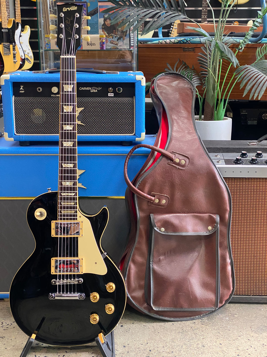 Orville 1990 LPS Les Paul Model w/bag | Black ***pre loved***