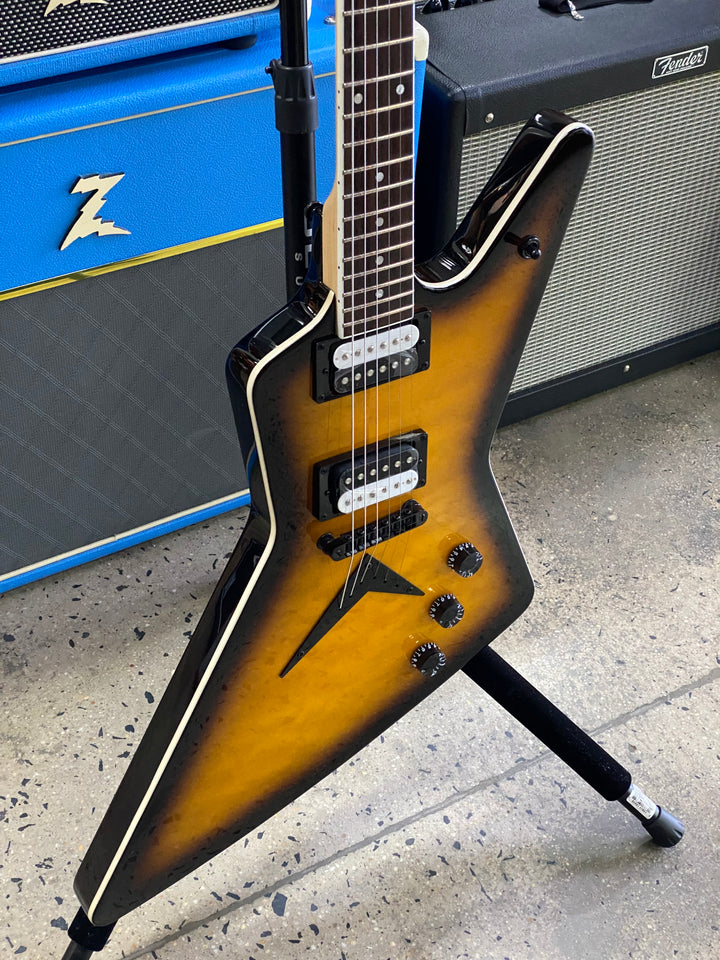 Dean Guitars ZX Quilt Maple Trans Brazilia