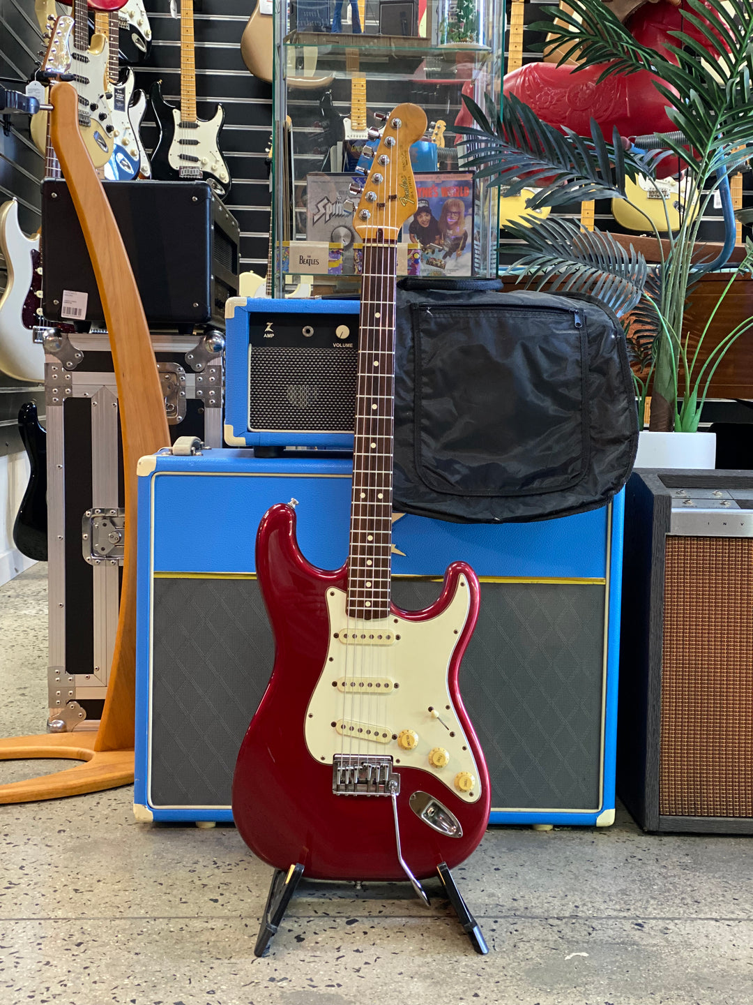 Fender USA 1984 Freeflyte Stratocaster w/bag | Ruby Red ***pre loved***