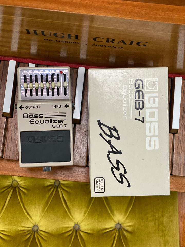 Boss GEB-7 Bass Equalizer w/box ***pre loved***