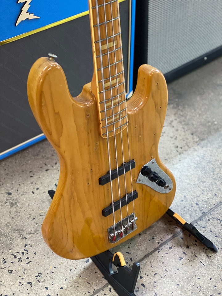 Fender '84-87 MIJ JB-75 E Series Jazz Bass Natural W/Bag ***Pre Loved***