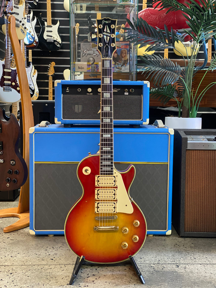 Greco 1979 EG800PR 3 Pickup Budokan Les Paul w/case | Sunburst ***pre loved***