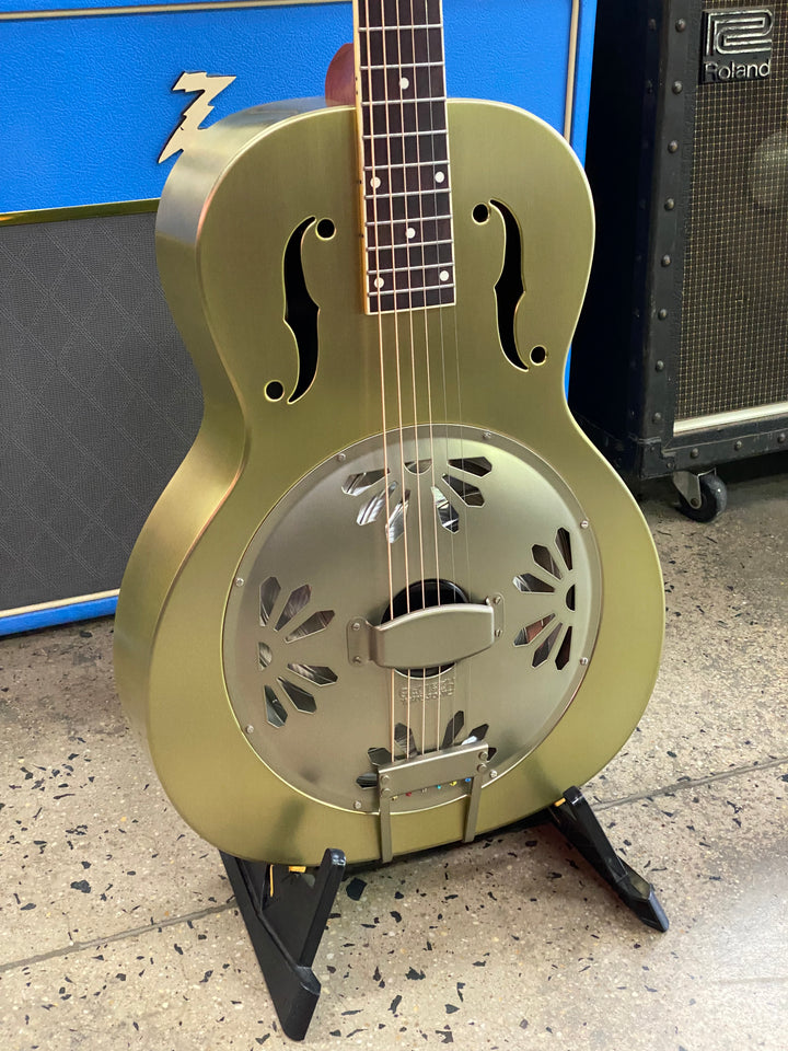 Gretsch G9202 Honey Dipper Special Round-Neck Brass Body | Bell Bronze