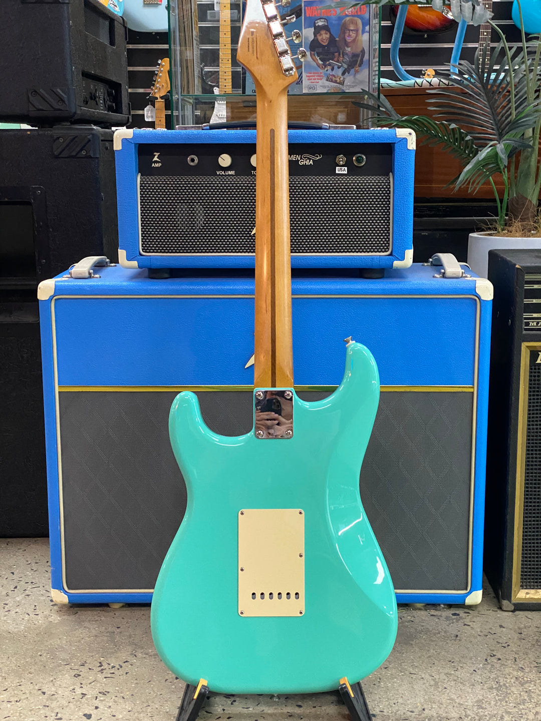 Fender 2022 Vintera 50s Strat *modded* w/bag | Sea Foam Green