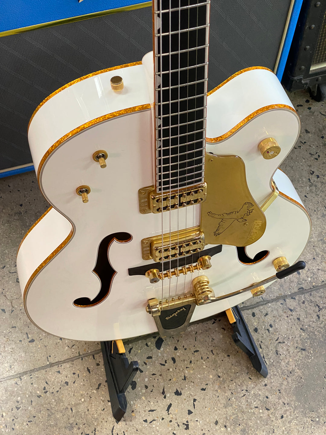 Gretsch 2014 G6136T White Falcon w/case ***pre loved***
