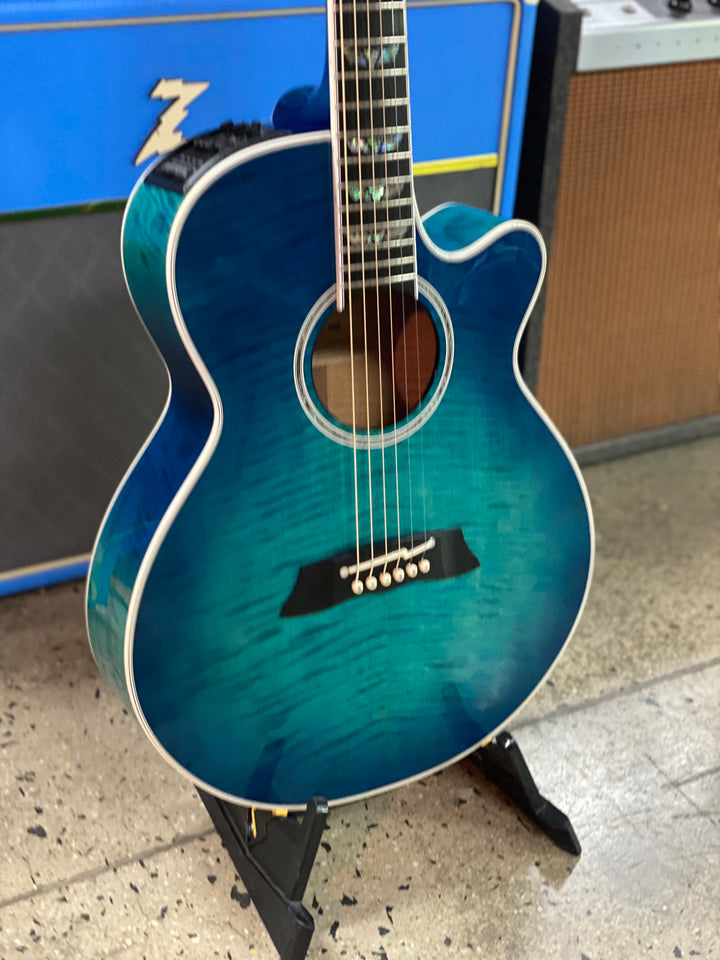 Takamine 2016 MIJ TDP181AC Blue Burst w/case ***pre loved***