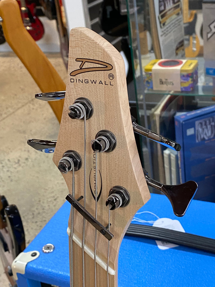 Dingwall Combustion 4 Electric Bass w/case | Whalepool Burst ***pre loved***