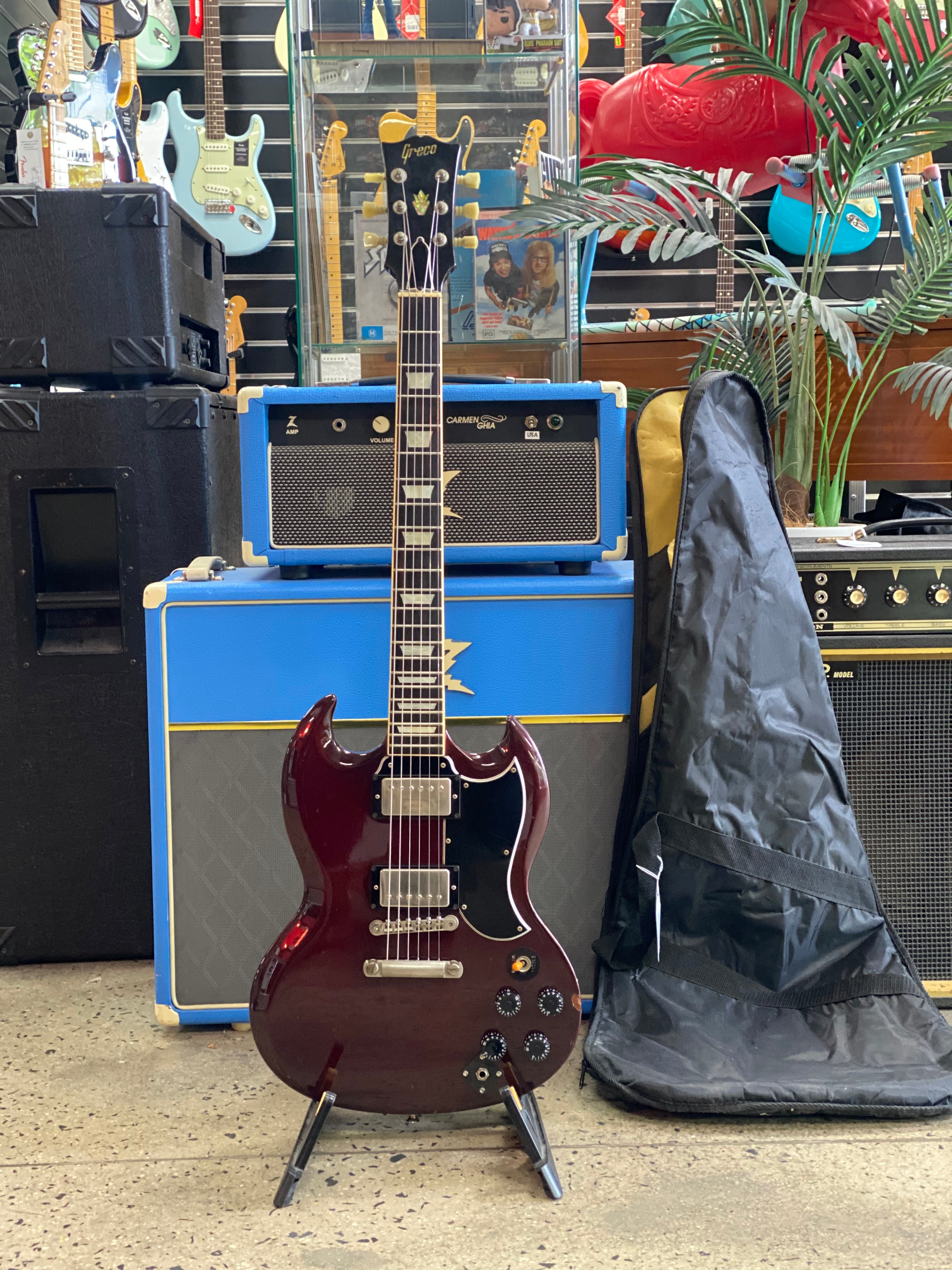Greco 1979 SG Electric SS-600 w/bag **pre loved** – A&B Musical