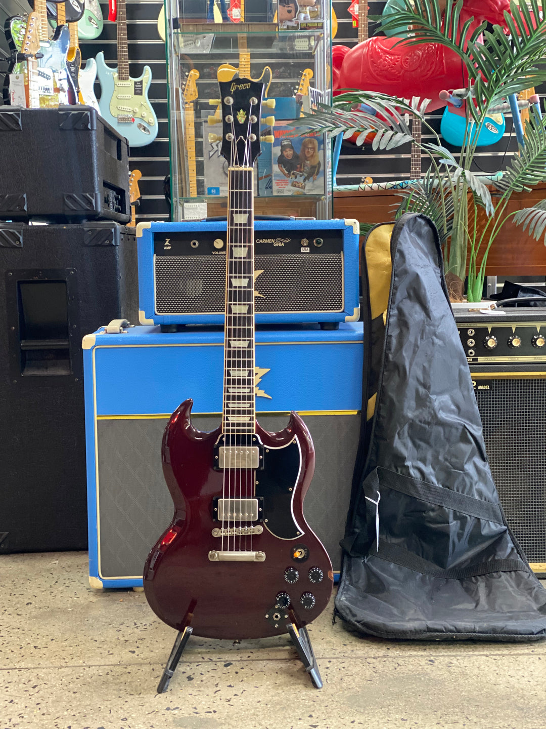 Greco 1979 SG Electric SS-600 w/bag **pre loved**