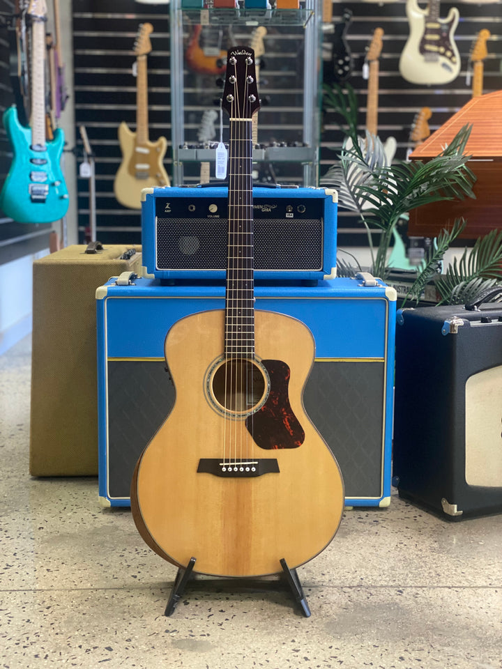 Walden Grand Auditorium All Solid Spruce top Mahogany Back and Sides