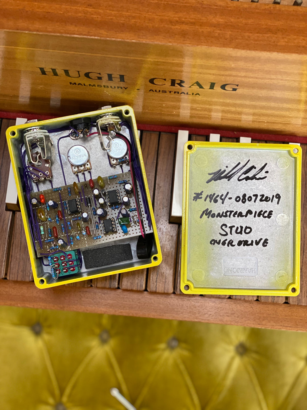 Monsterpiece Pedals STUD Overdrive Klon Centaur Inspired Pedal ***pre loved***