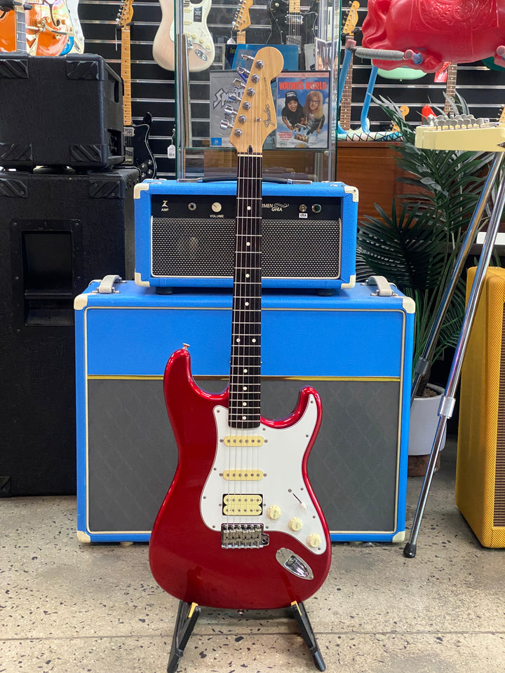 Fender MIJ 2012 HSS Stratocaster w/bag | Candy Apple Red ***pre loved***