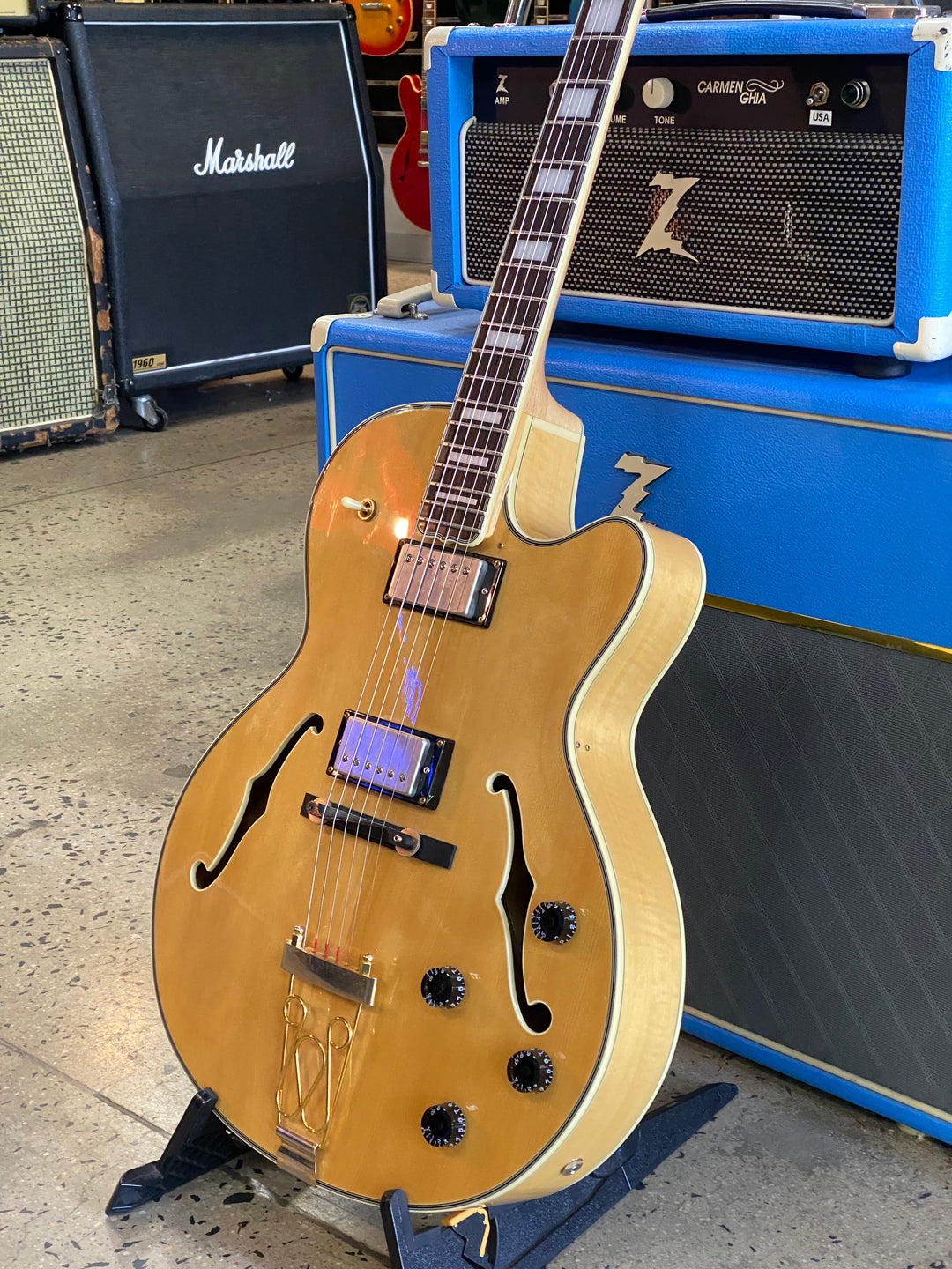 Epiphone MIK 1990 Emperor Joe Pass  *modded w/case | Natural ***pre loved***