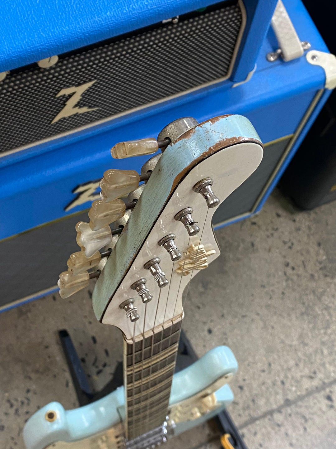 Hofner Galaxie 176 Deluxe Blue w/case ***pre loved***