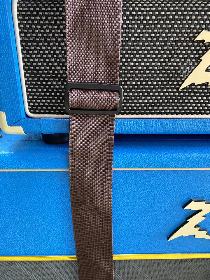Franklin Chocolate Poly Web Strap