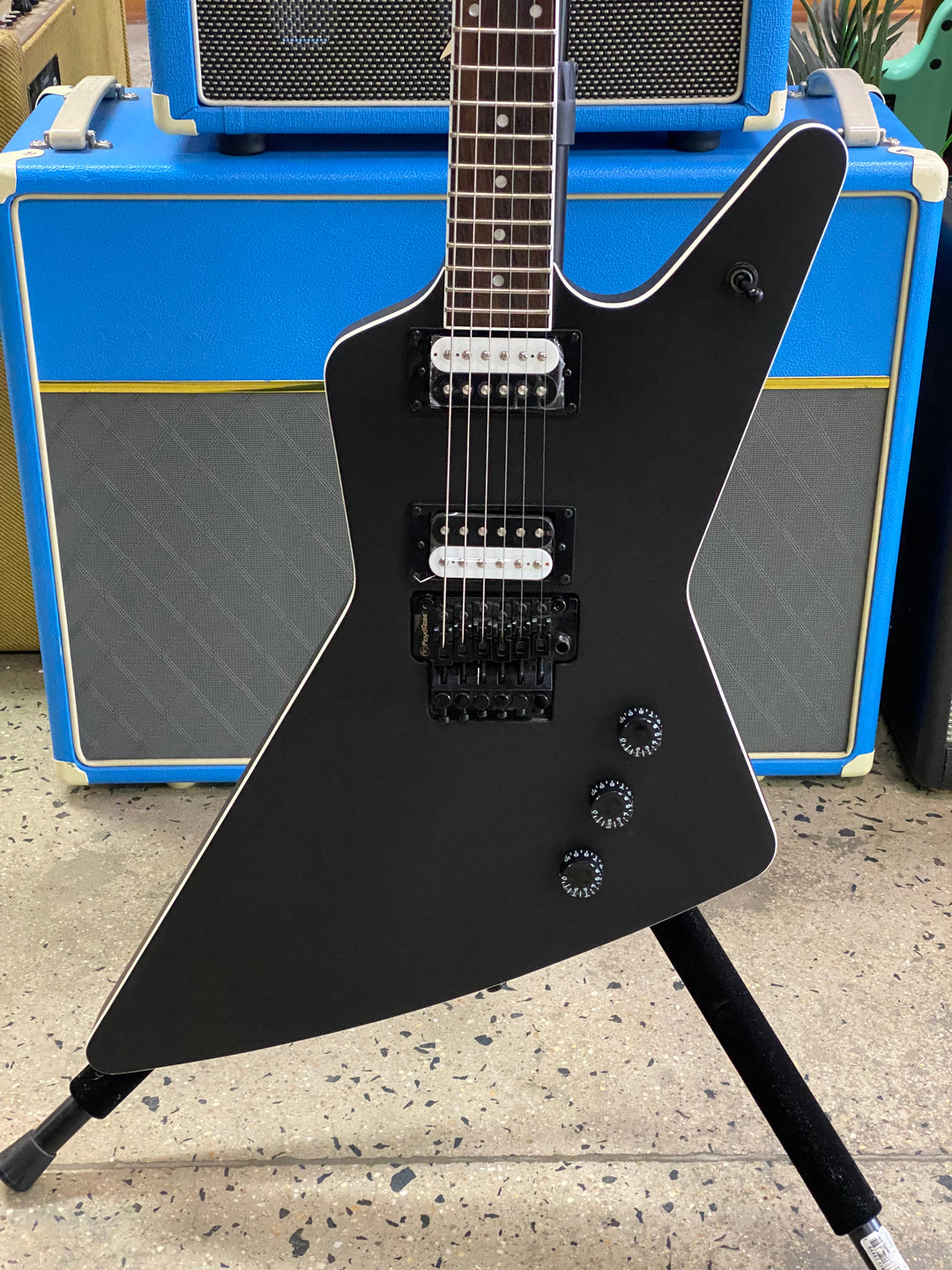 Dean Guitars ZX Floyd Black Satin