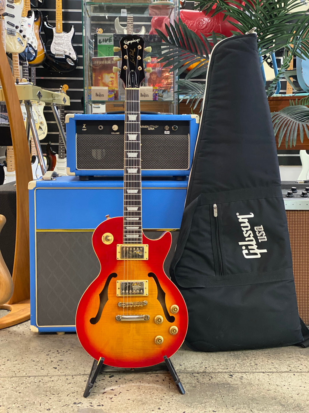 Epiphone 1999 MIK Epiphone Les Paul-ES Hollowbody | Sunburst ***pre loved***