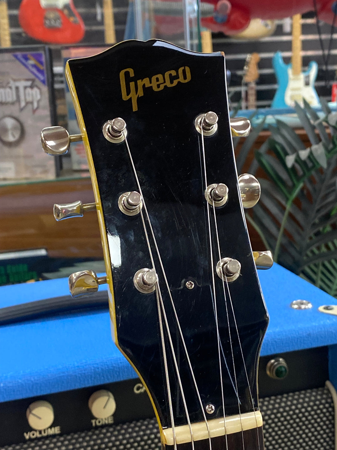 Greco MIJ 1986 EJR59-60D LP Junior Doublecut TV Yellow W/bag ***Pre Loved***