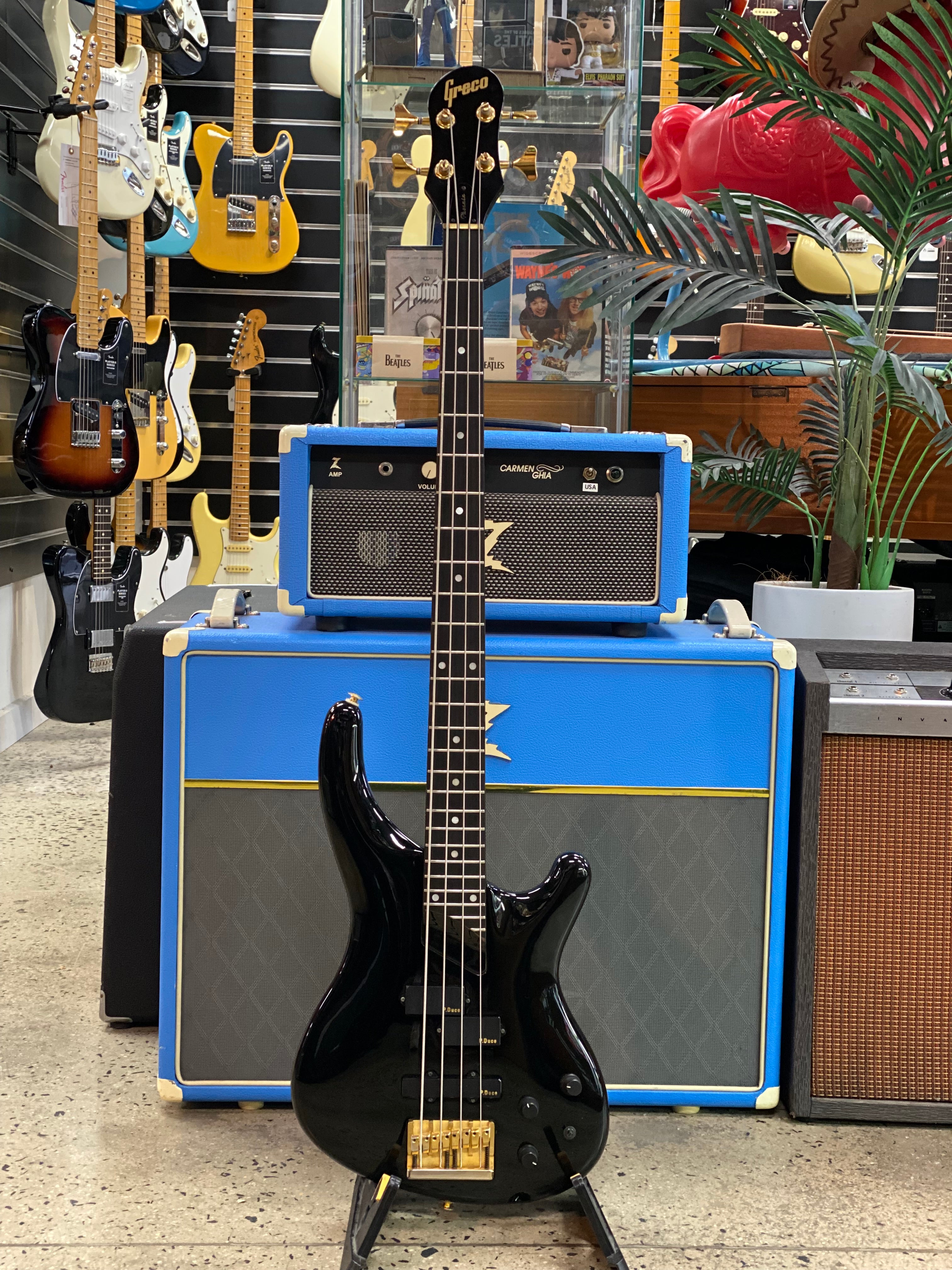 Greco Phoenix Series PXB-80 Bass w/bag | Black ***pre loved