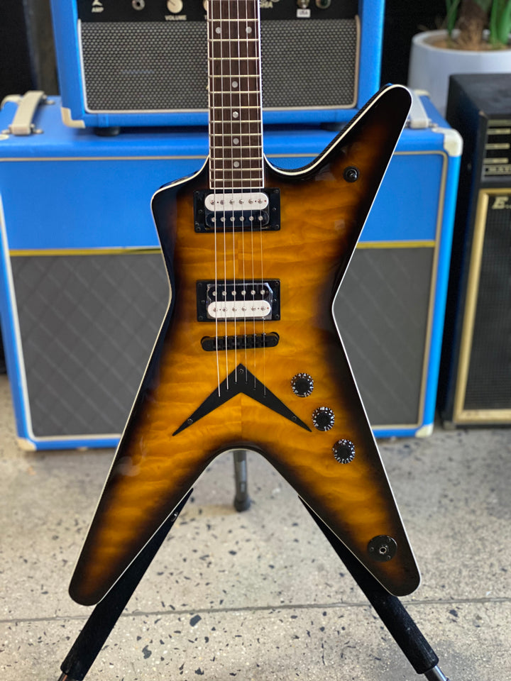 Dean Guitars MLX Quilt Maple Trans Brazilia