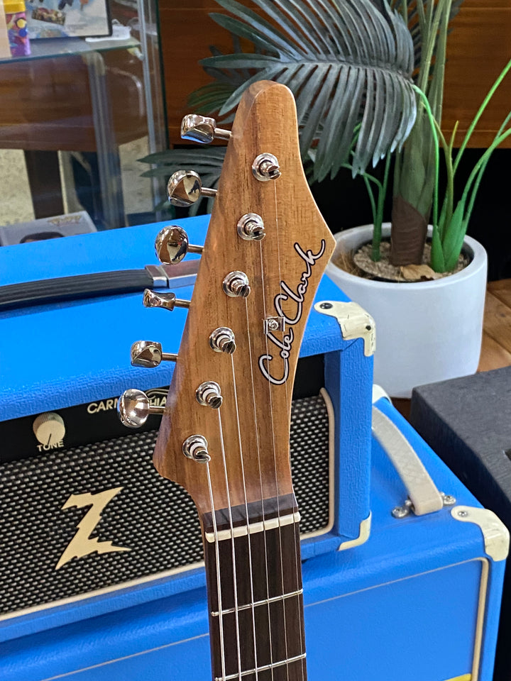 Cole Clark Hollow Baby SSS w/case | Sunburst