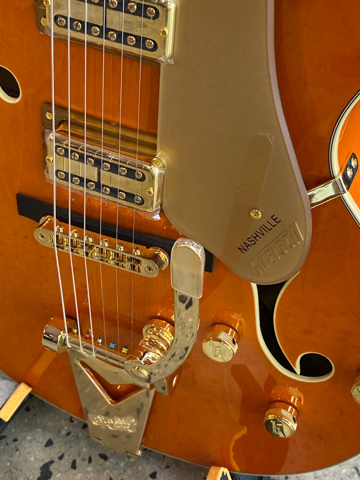 Gretsch Synchomatic Nashville Hollow Body w/Bisgby | 50s Orange Stain