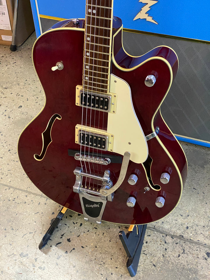 Aria Pro II FA-80 MIK | Transparant Red ***pre loved***