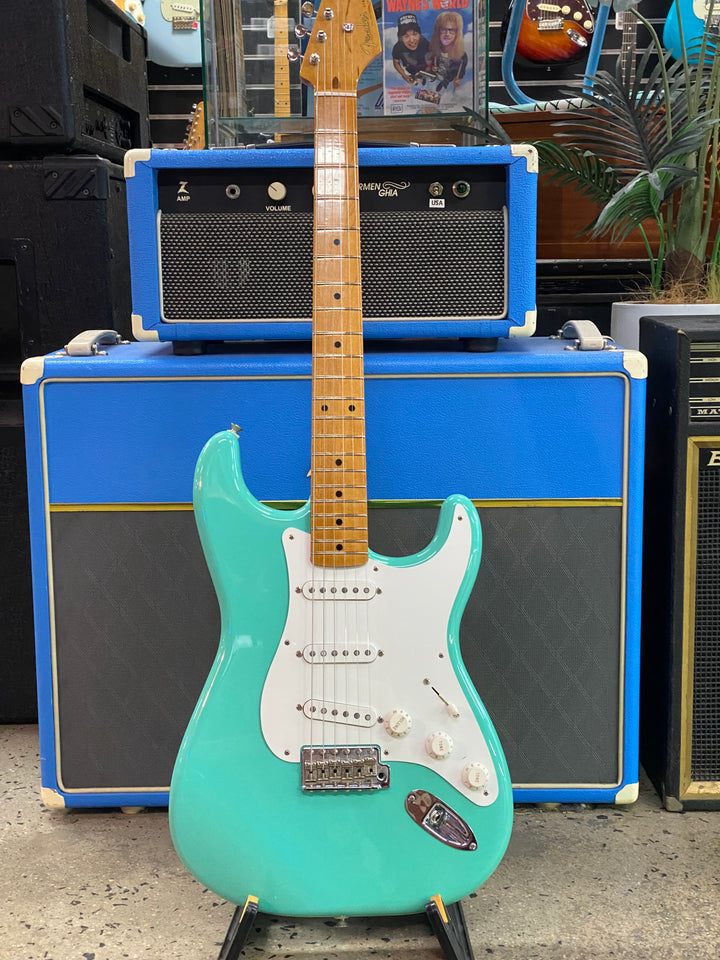 Fender 2022 Vintera 50s Strat *modded* w/bag | Sea Foam Green