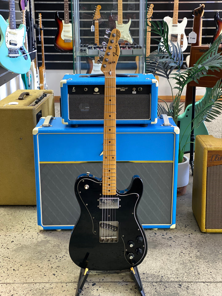 Fender CIJ  '97-2000' TC72-70 Telecaster Custom Black w/Pickup Mod & bag ***Pre Loved***