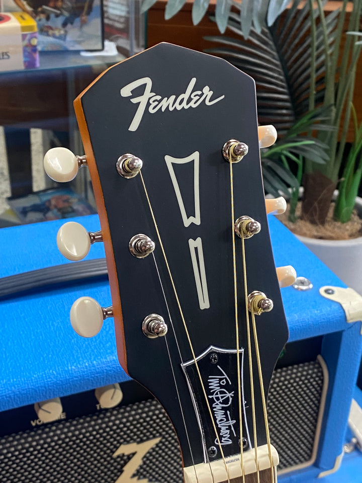 Fender Tim Armstrong Hellcat Left Hand Acoustic | Mahogany