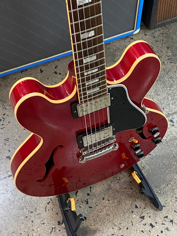 Gibson 2009 Custom Shop Historic '63 ES-335 Reissue Block w/case | Cherry Red ***Pre Loved***