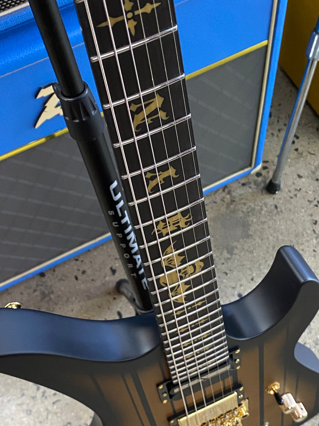 Schecter Synyster Gates Custom-S | Satin Gold Burst